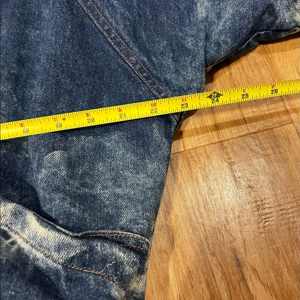 Vintage Andy Johns Sherpa lined denim jacket in preowned condition. - Picture 6 of 9
